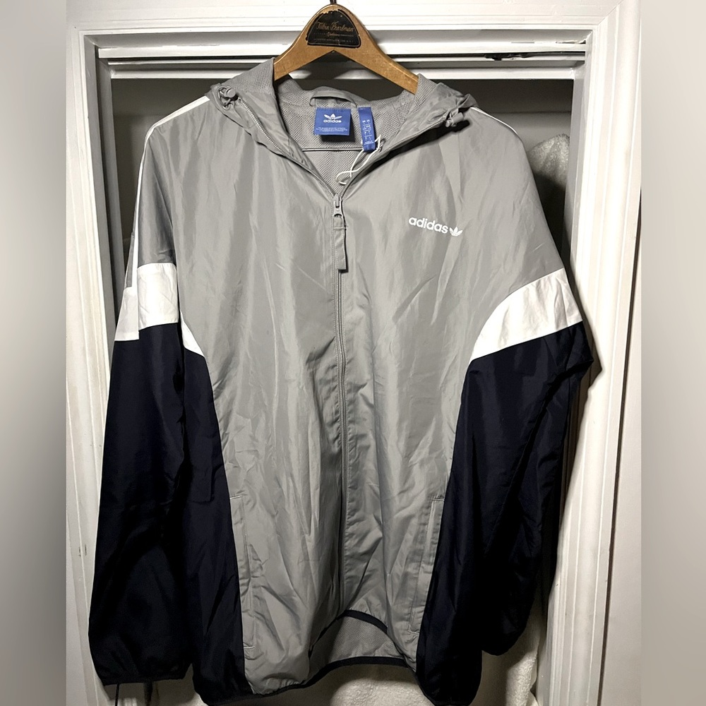 ADIDAS Trefoil Logo Windbreaker Jacket